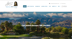 Desktop Screenshot of janinestevens.com